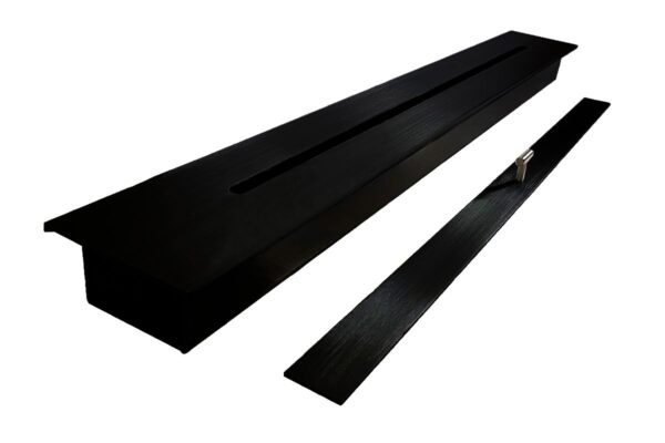 Quemador Negro para Chimenea de Etanol de 120 cm - Imagen 2