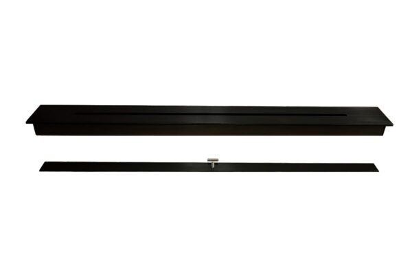 Quemador Negro para Chimenea de Etanol de 150 cm