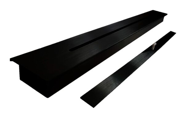 Quemador Negro para Chimenea de Etanol de 150 cm - Imagen 2